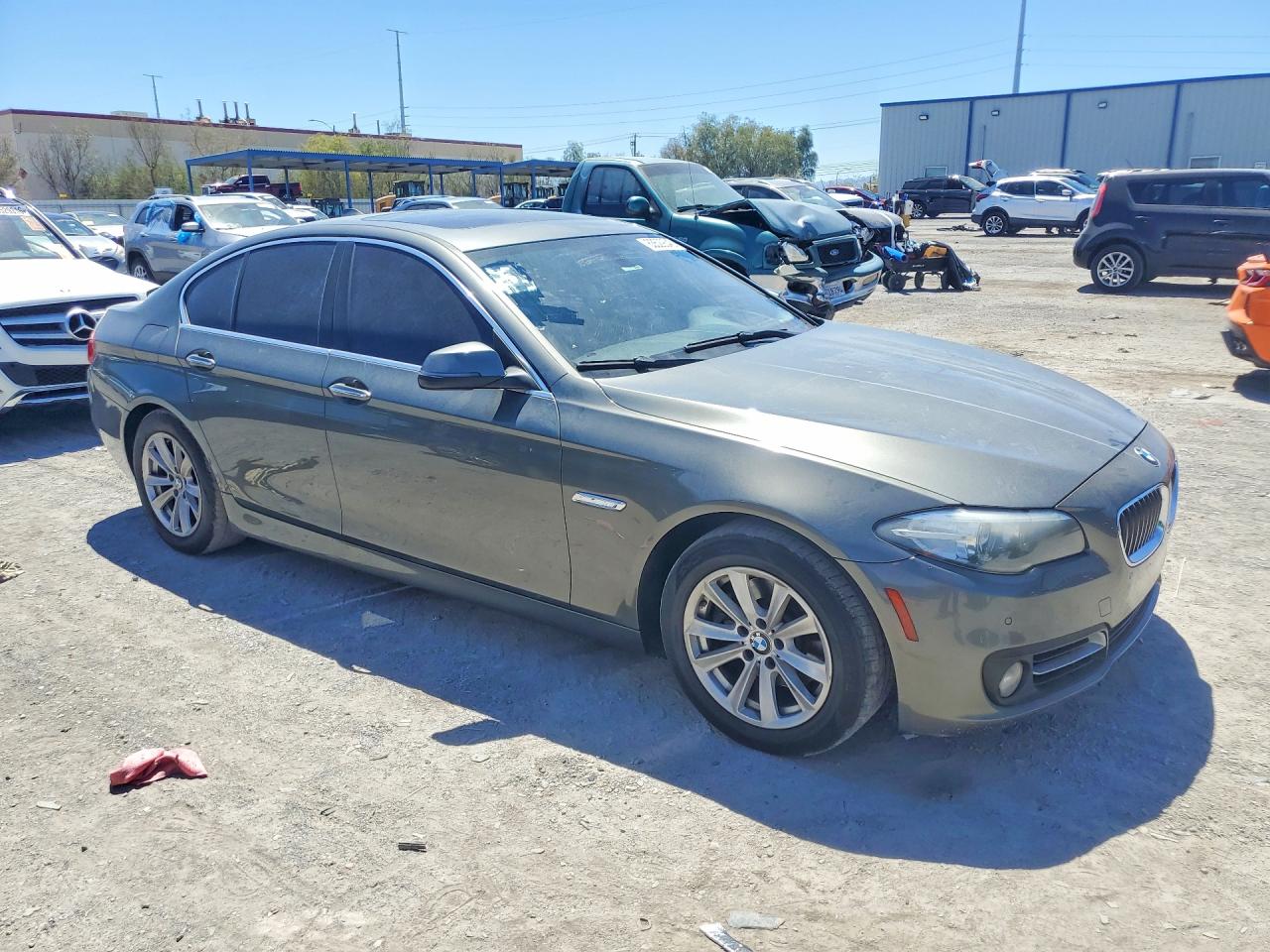 2015 Bmw 528 I Charcoal vin: WBA5A5C57FD515423
