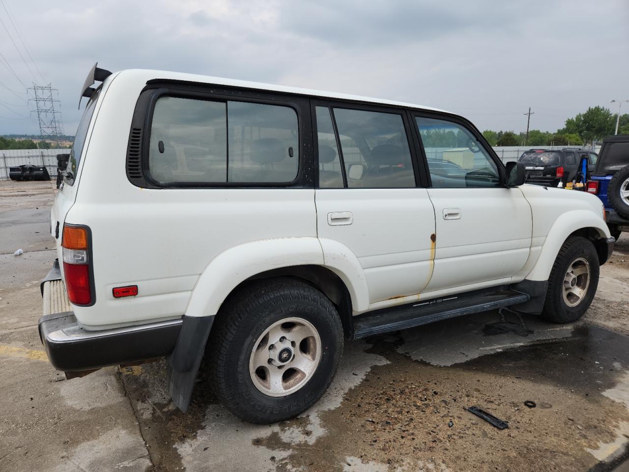 1994 Toyota Land Cruiser Dj81   White vin: JT3DJ81W3R0088365