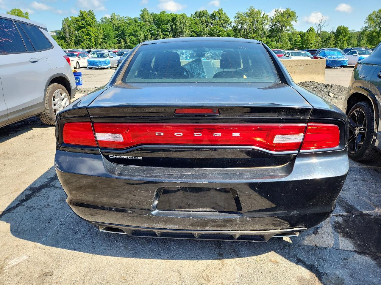 2013 Dodge Charger Se Black vin: 2C3CDXBGXDH706449