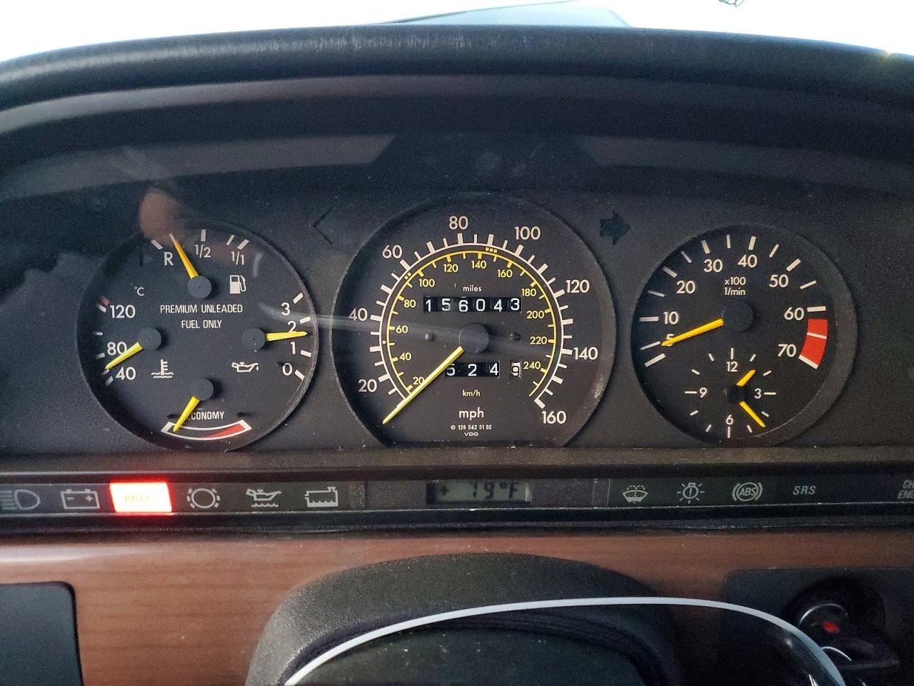 1990 Mercedes-benz 300 Se White vin: WDBCA24D8LA523315