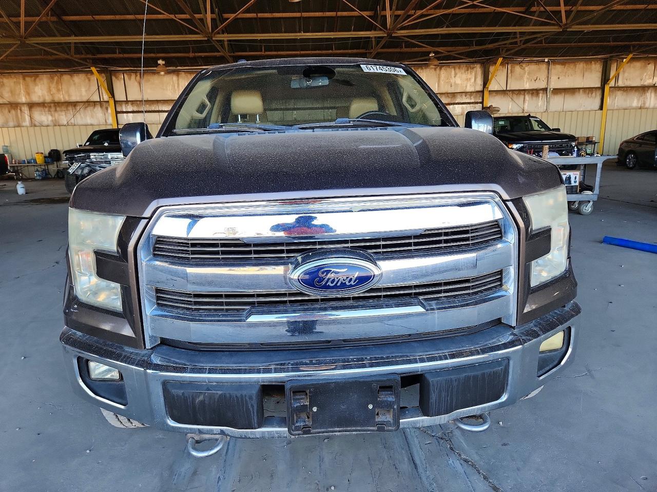2015 Ford F150 Supercrew Коричневый vin: 1FTEW1EFXFKD19992