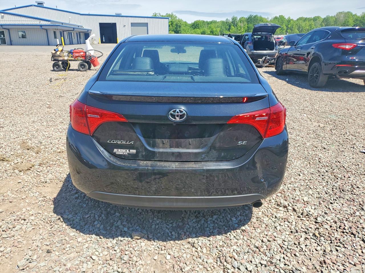 2017 Toyota Corolla Se Black vin: 2T1BURHE1HC945798