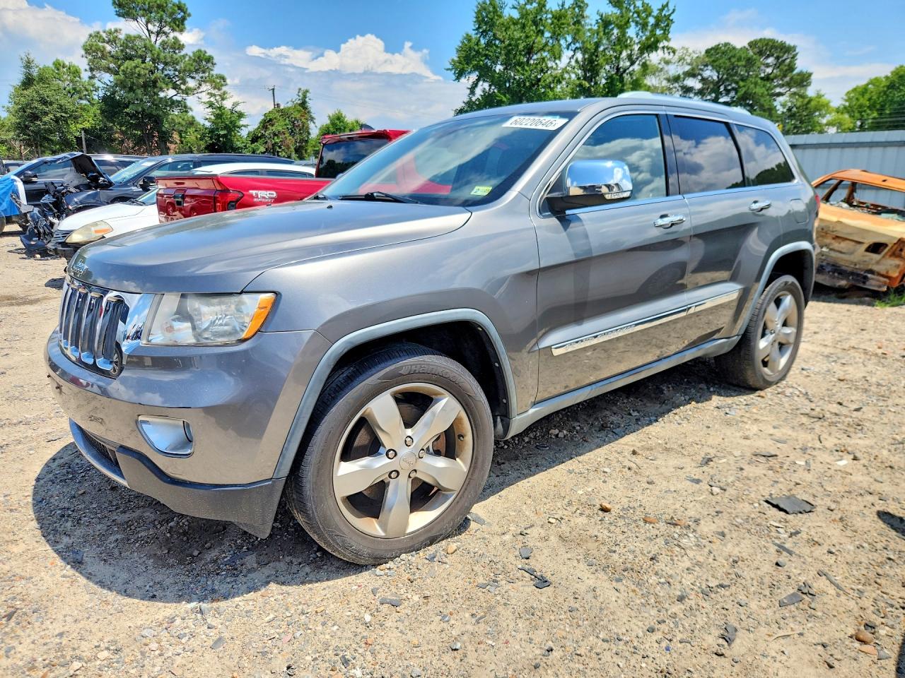 2012 Jeep Grand Cherokee Limited Gray vin: 1C4RJFBT4CC222249