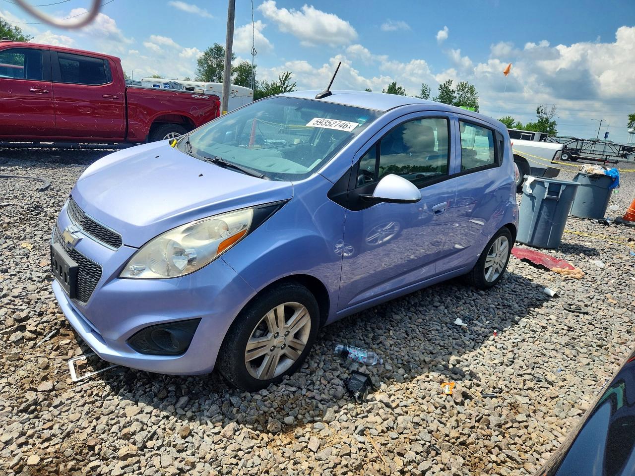 2014 Chevrolet Spark Purple vin: KL8CD6S92EC590331