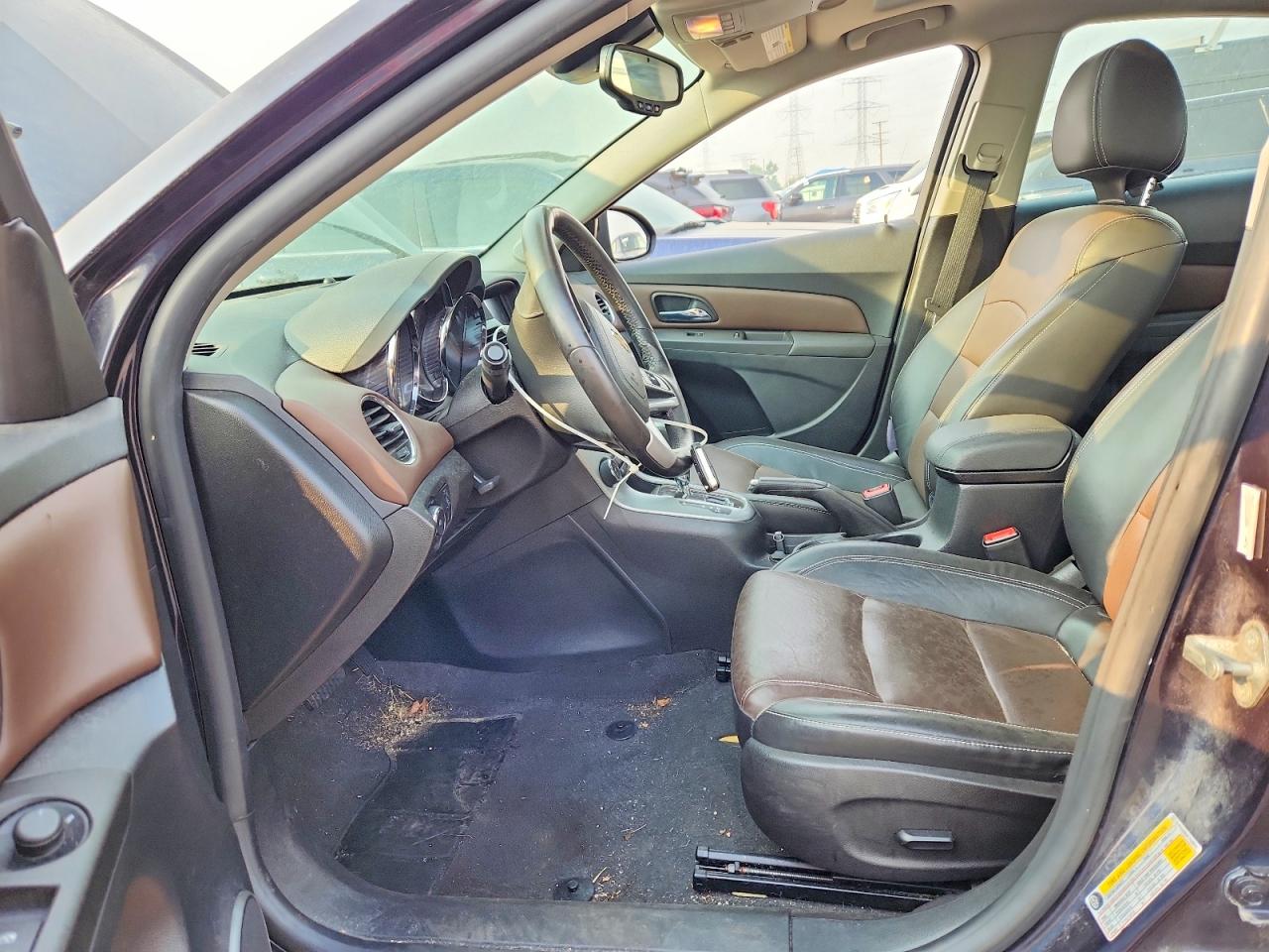2015 Chevrolet Cruze Ltz Blue vin: 1G1PG5SBXF7129815