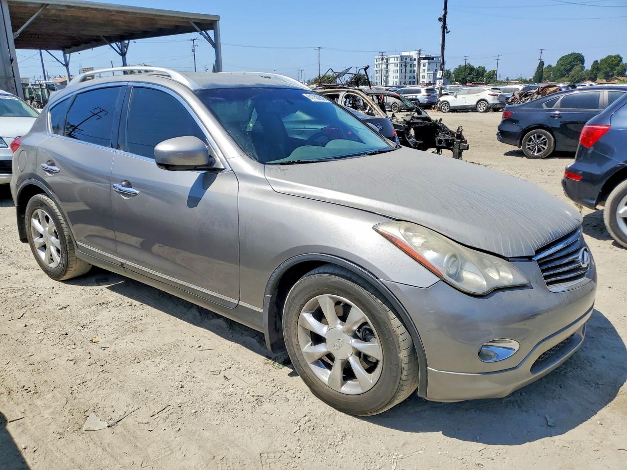 2010 Infiniti Ex35 Base Коричневый vin: JN1AJ0HP9AM702270