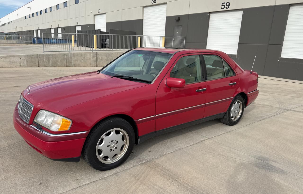 1997 Mercedes-benz C 280 Red vin: WDBHA28E2VF544238