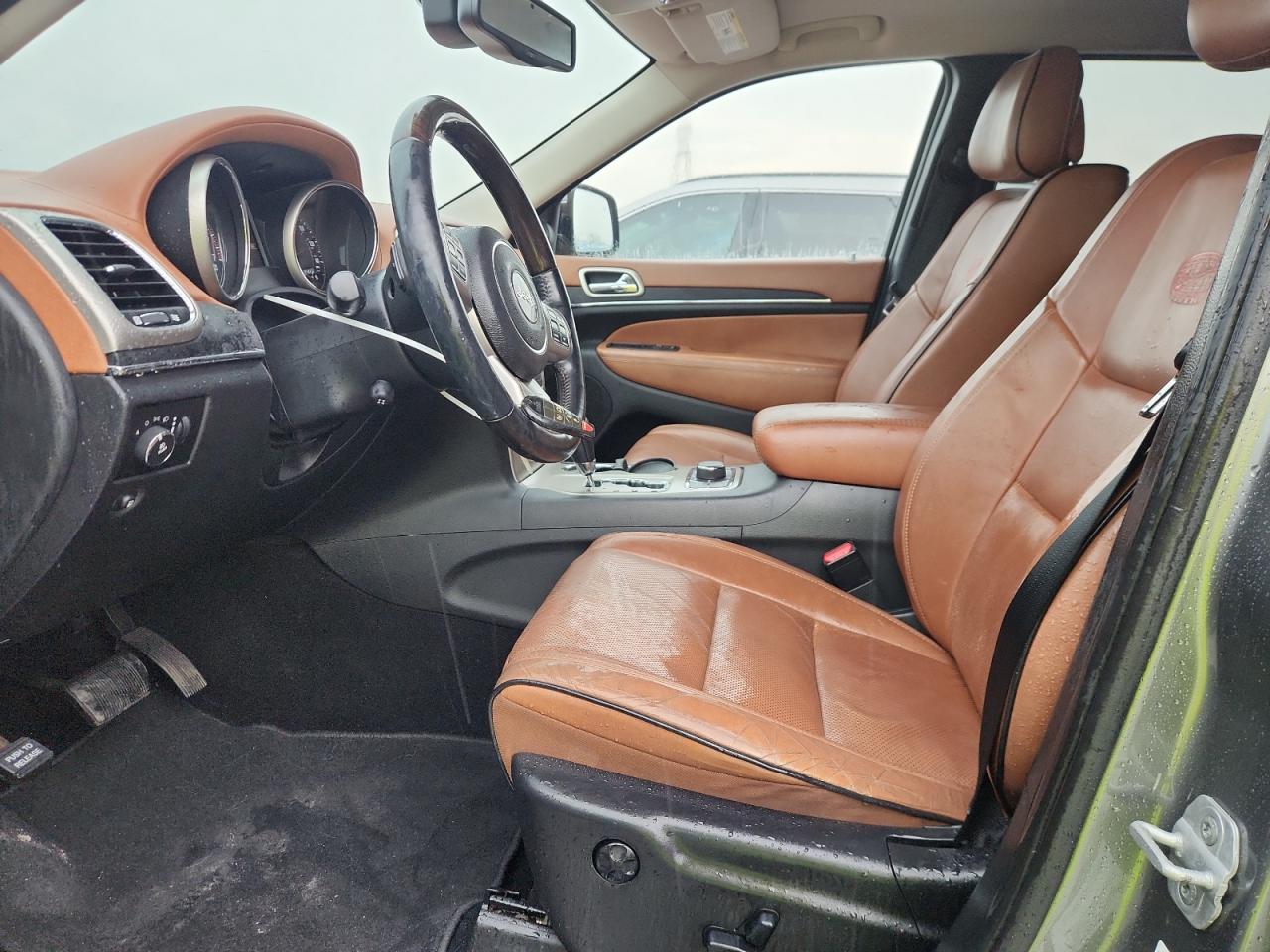 2012 Jeep Grand Cherokee Overland Серый vin: 1C4RJFCT5CC148810