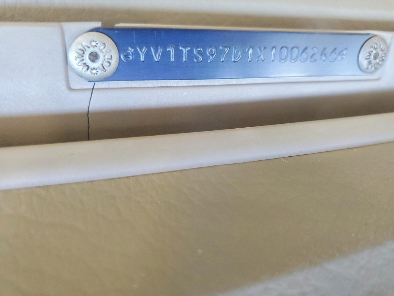 1999 Volvo S80 Silver vin: YV1TS97D1X1006246