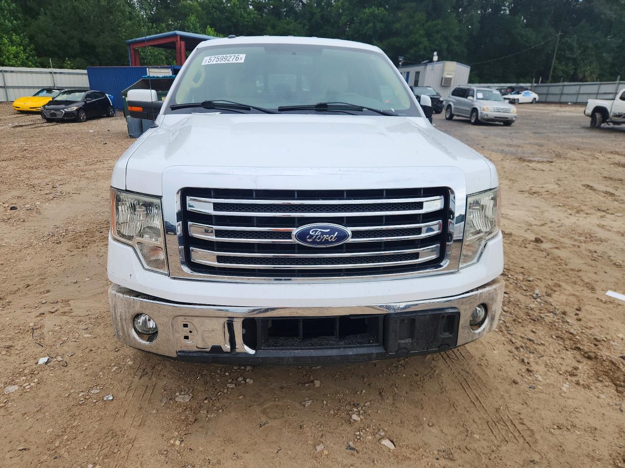 2014 Ford F150 Supercrew White vin: 1FTFW1CT6EKF30344