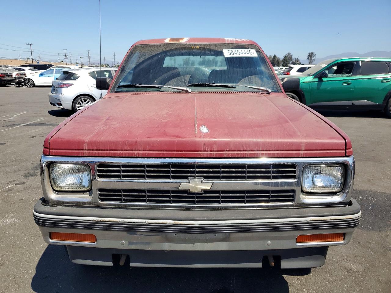 1991 Chevrolet Blazer S10 Burgundy vin: 1GNDT13Z3M2196073