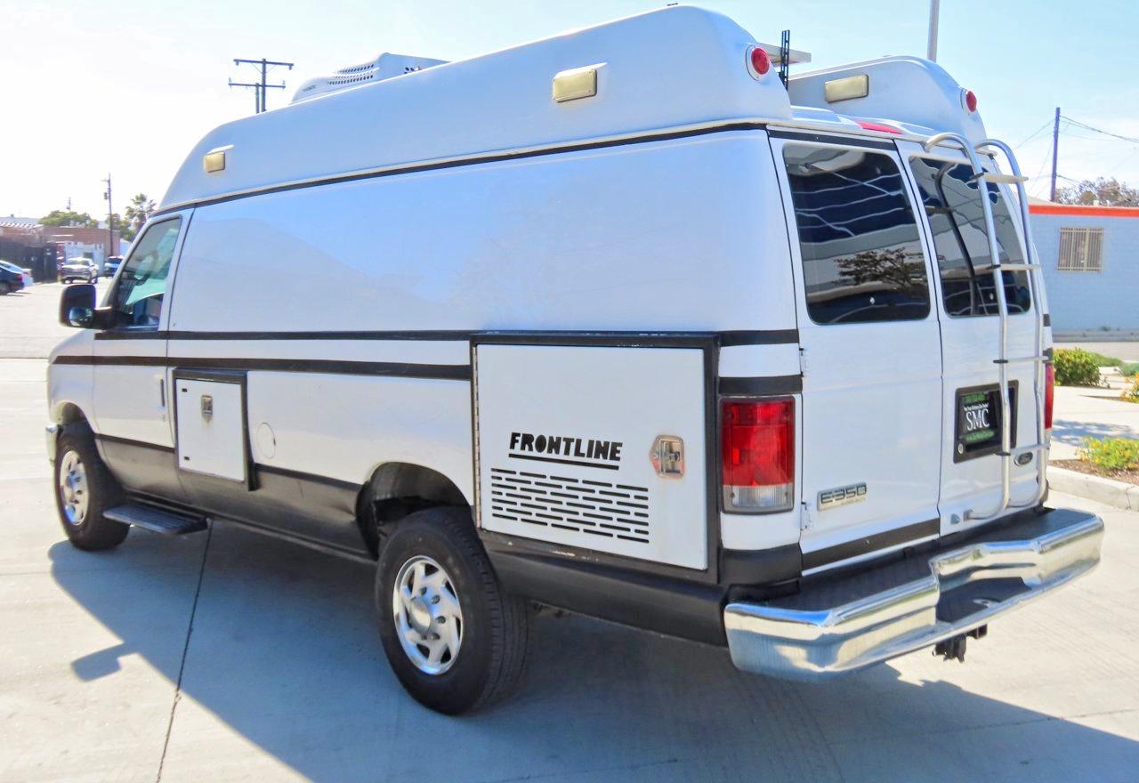 2008 Ford Econoline E350 Super Duty Van White vin: 1FTSS34S78DB38607