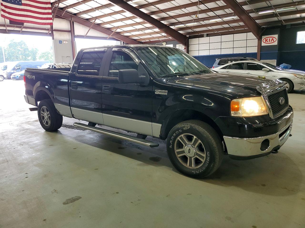 2007 Ford F150 Supercrew Black vin: 1FTPW14V67FB10289