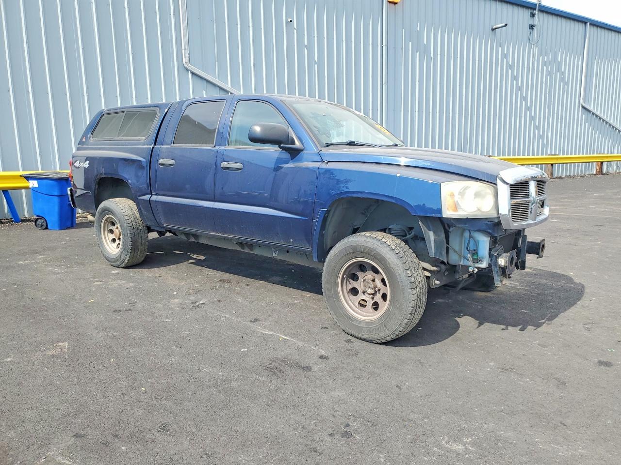 2005 Dodge Dakota Quad Slt Blue vin: 1D7HW48N15S288721