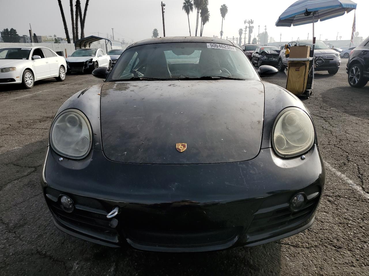 2007 Porsche Cayman Черный vin: WP0AA29877U761391