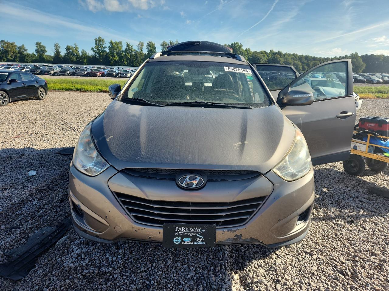 2012 Hyundai Tucson Gls Серебряный vin: KM8JU3AC2CU375853