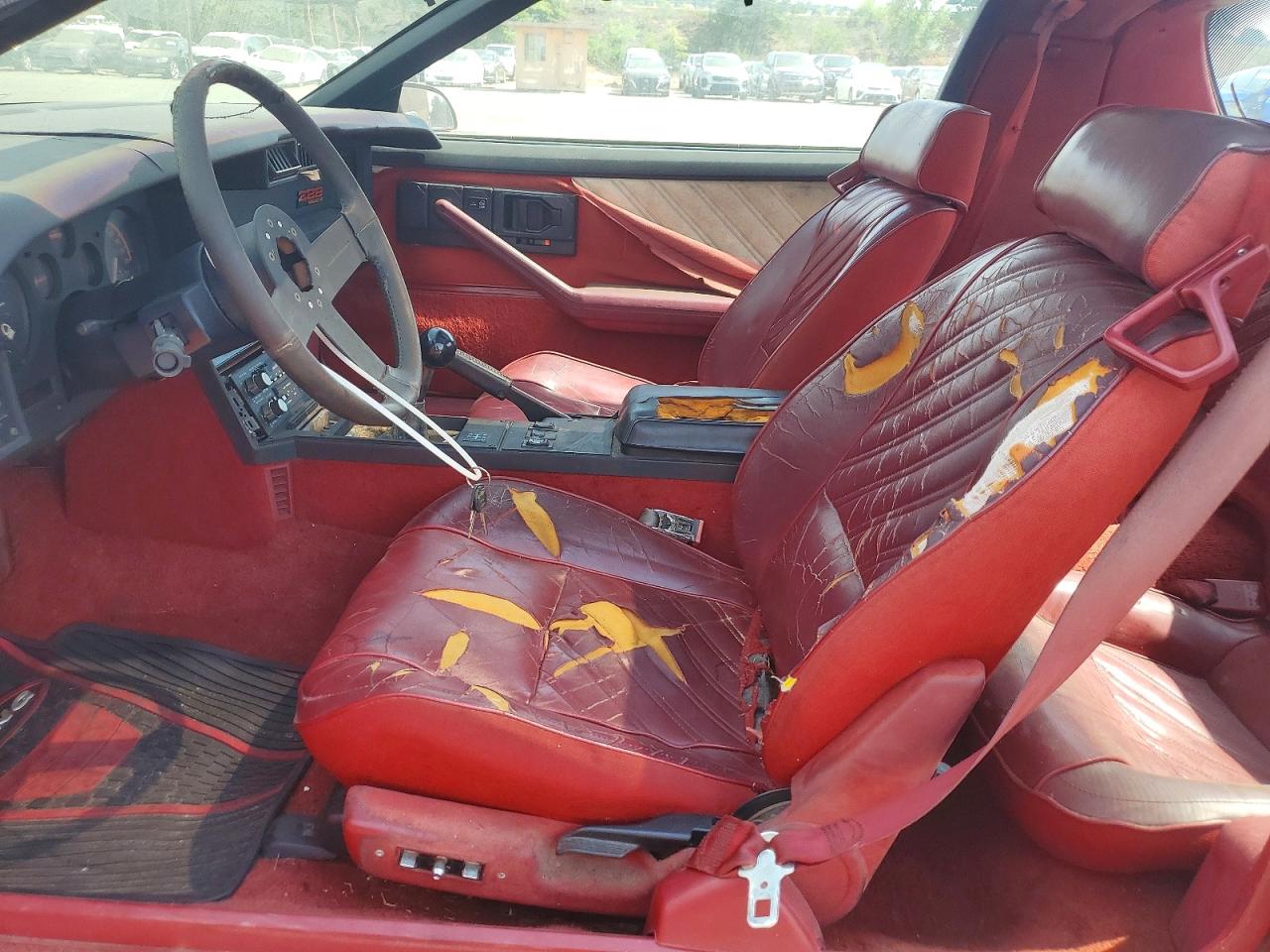 1987 Chevrolet Camaro Бордовый vin: 1G1FP21F8HL125982