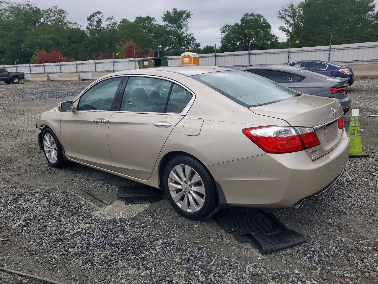 2013 Honda Accord Exl Желто-коричневый vin: 1HGCR3F82DA021547