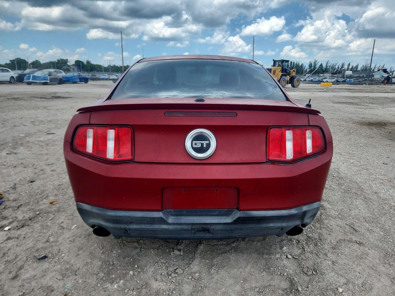 2010 Ford Mustang Gt Red vin: 1ZVBP8CH0A5162099