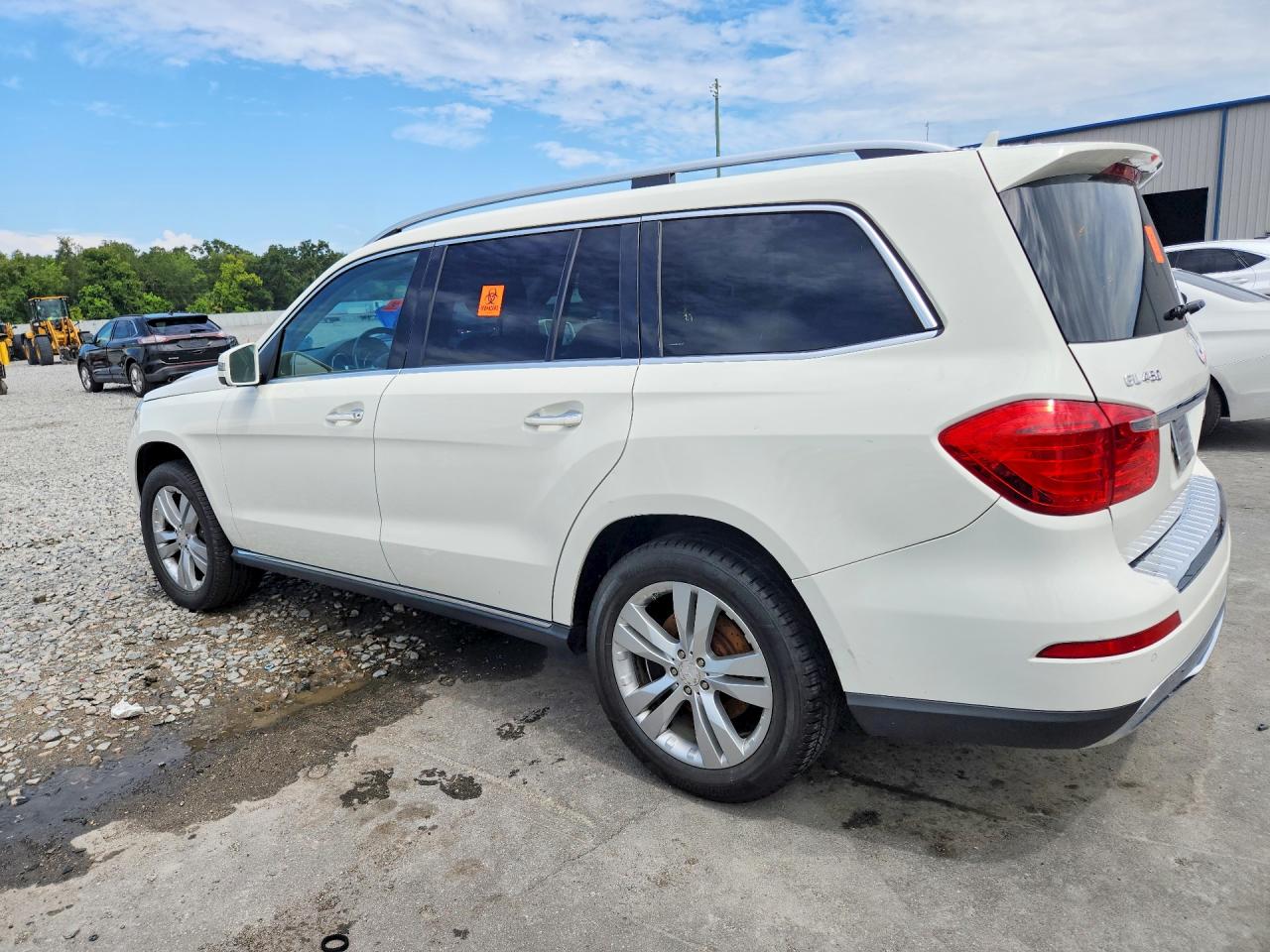 2013 Mercedes-benz Gl 450 4matic White vin: 4JGDF7CE8DA169758