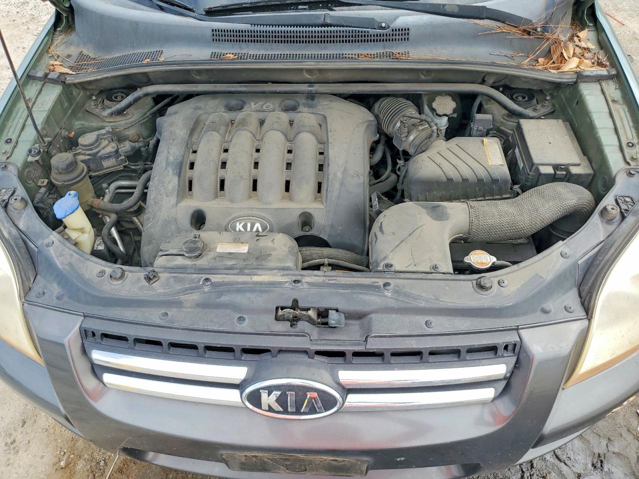 2007 Kia Sportage Lx Зеленый vin: KNDJF723577341978