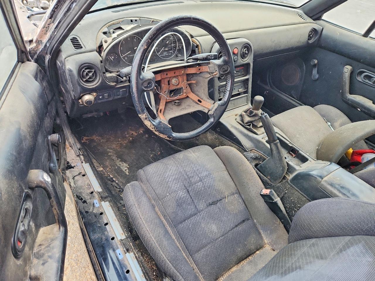 1990 Mazda Mx-5 Miata Black vin: JM1NA351XL0144763