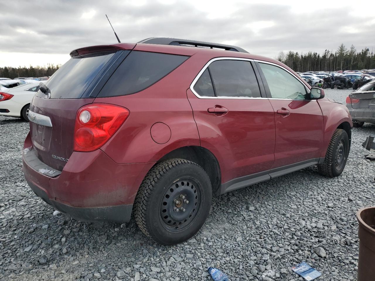 2012 Chevrolet Equinox Lt Burgundy vin: 2GNFLNEK9C6250199