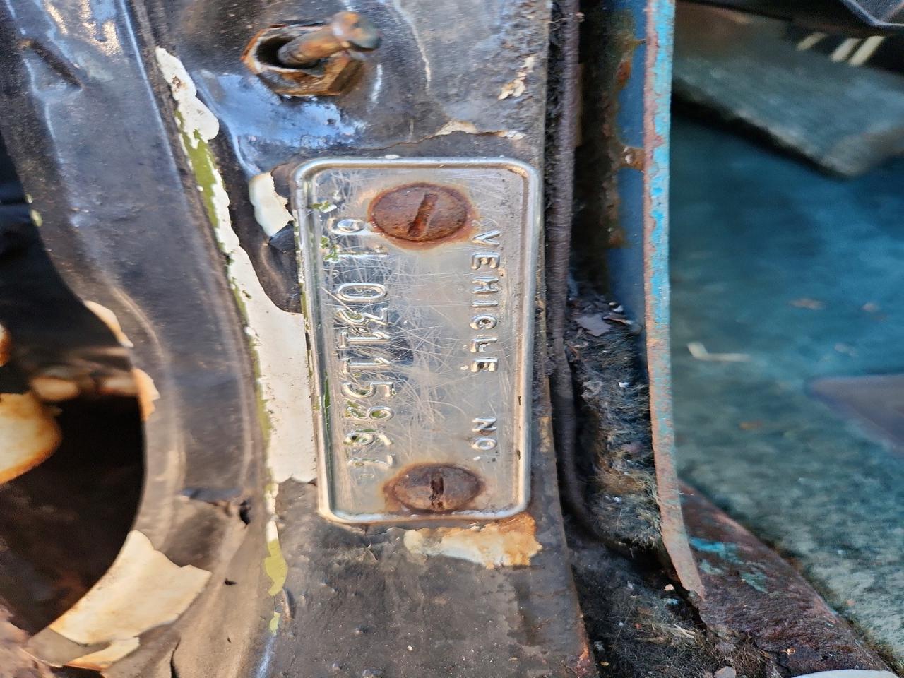 1960 Chrysler New Yorker Black vin: 8103115967