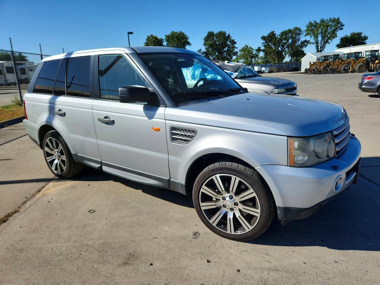2006 Land Rover Range Rover Sport Supercharged Silver vin: SALSH23466A970278