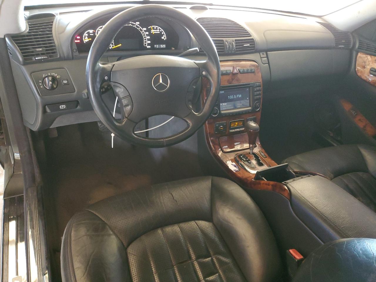 2003 Mercedes-benz Cl 55 Amg Black vin: WDBPJ74J83A033946
