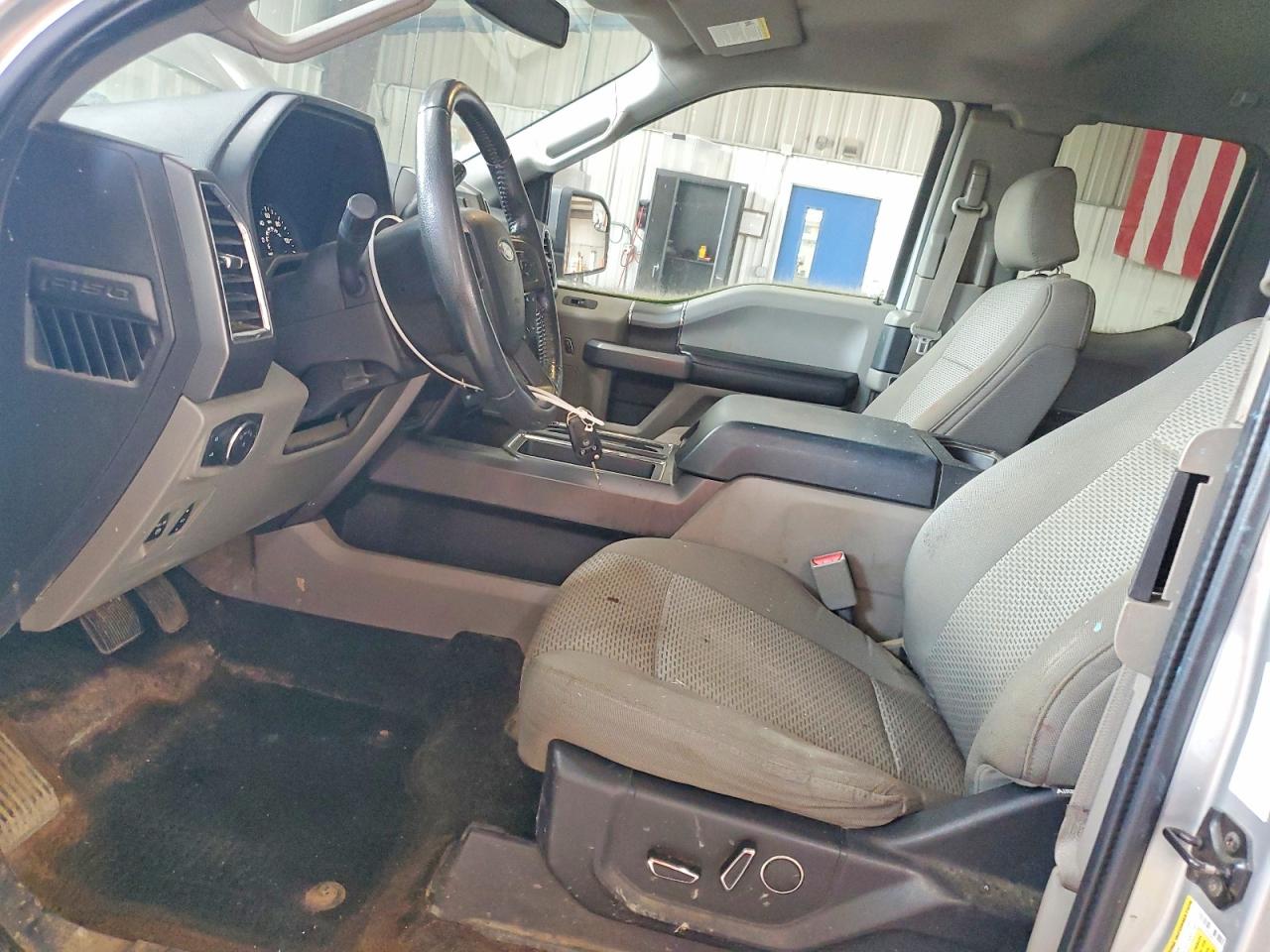 2015 Ford F150 Super Cab Silver vin: 1FTEX1EP2FFB21633