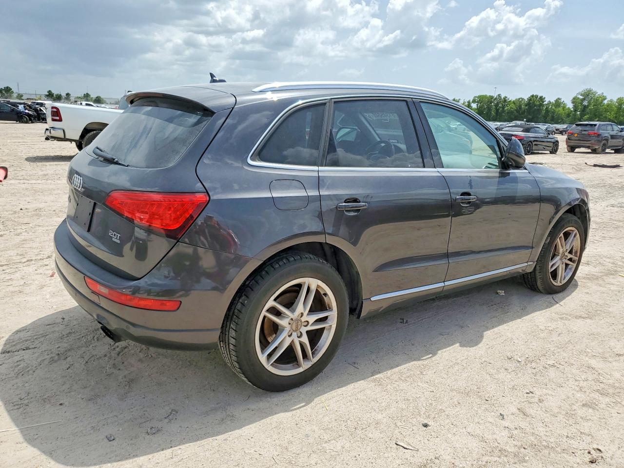 2014 Audi Q5 Premium Plus Gray vin: WA1LFAFP1EA076246