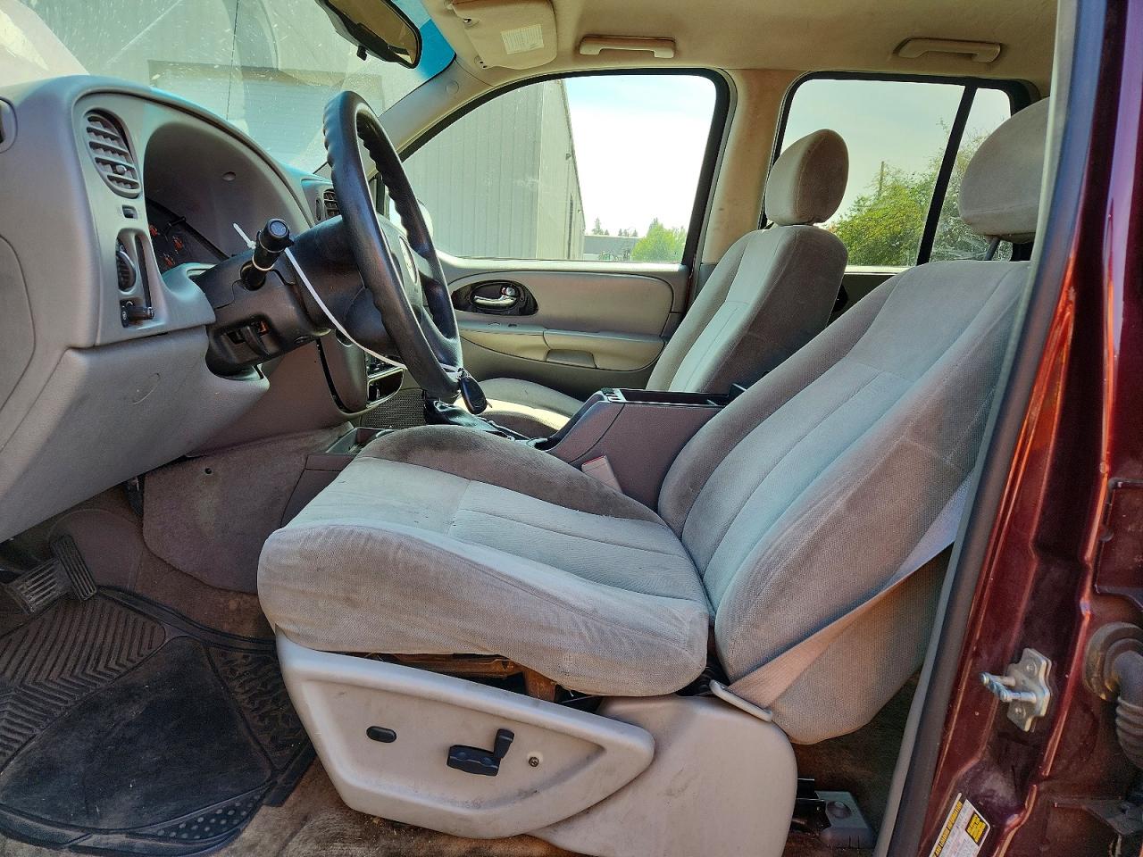 2006 Chevrolet Trailblazer Ls Burgundy vin: 1GNDT13S762110687