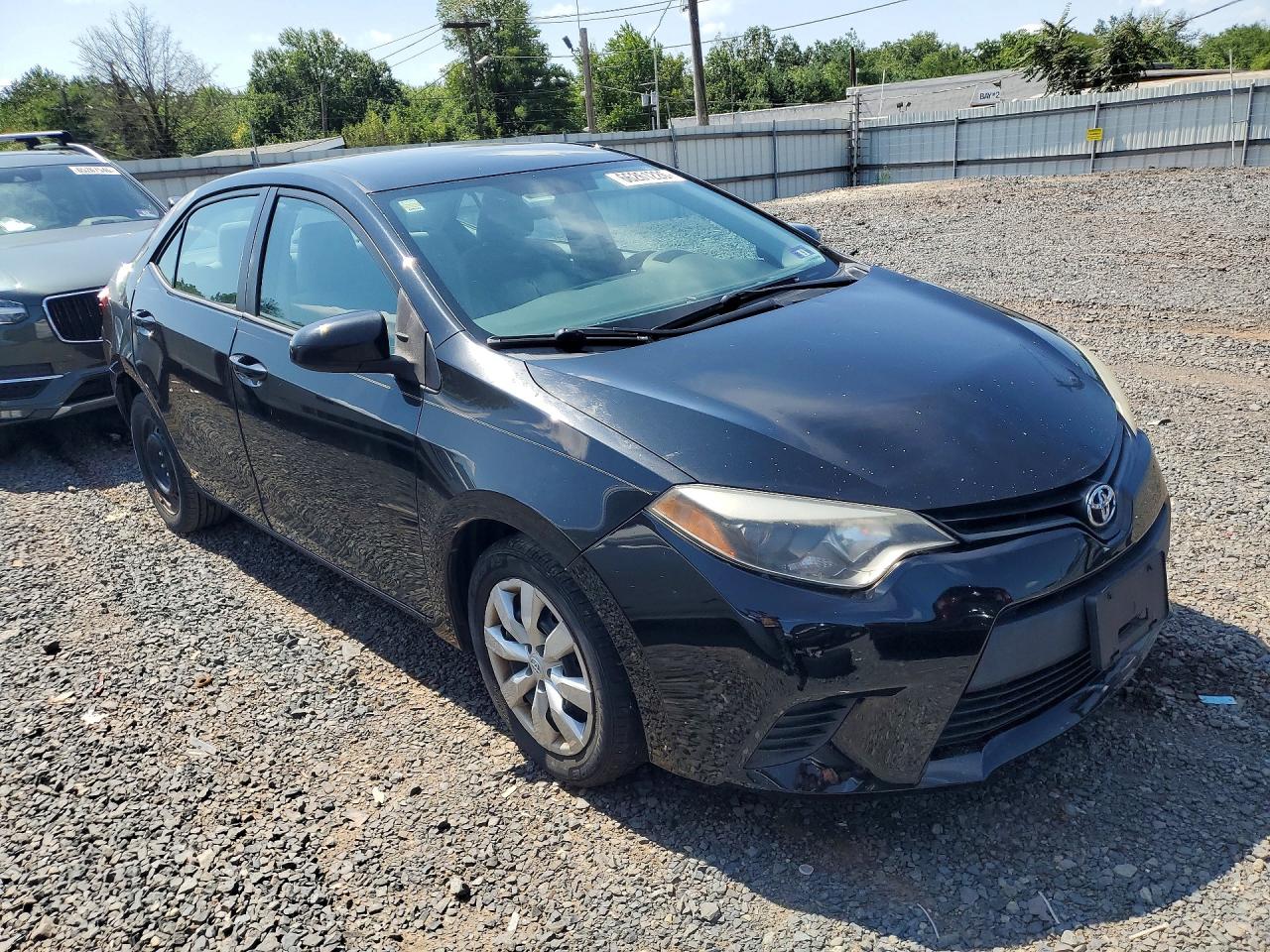2014 Toyota Corolla Le Black vin: 2T1BURHEXEC009836