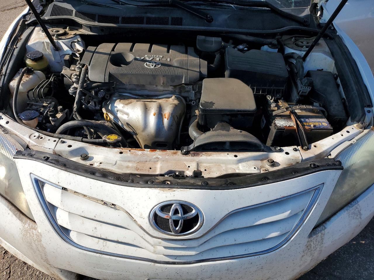 2010 Toyota Camry Le White vin: 4T4BF3EK8AR069517