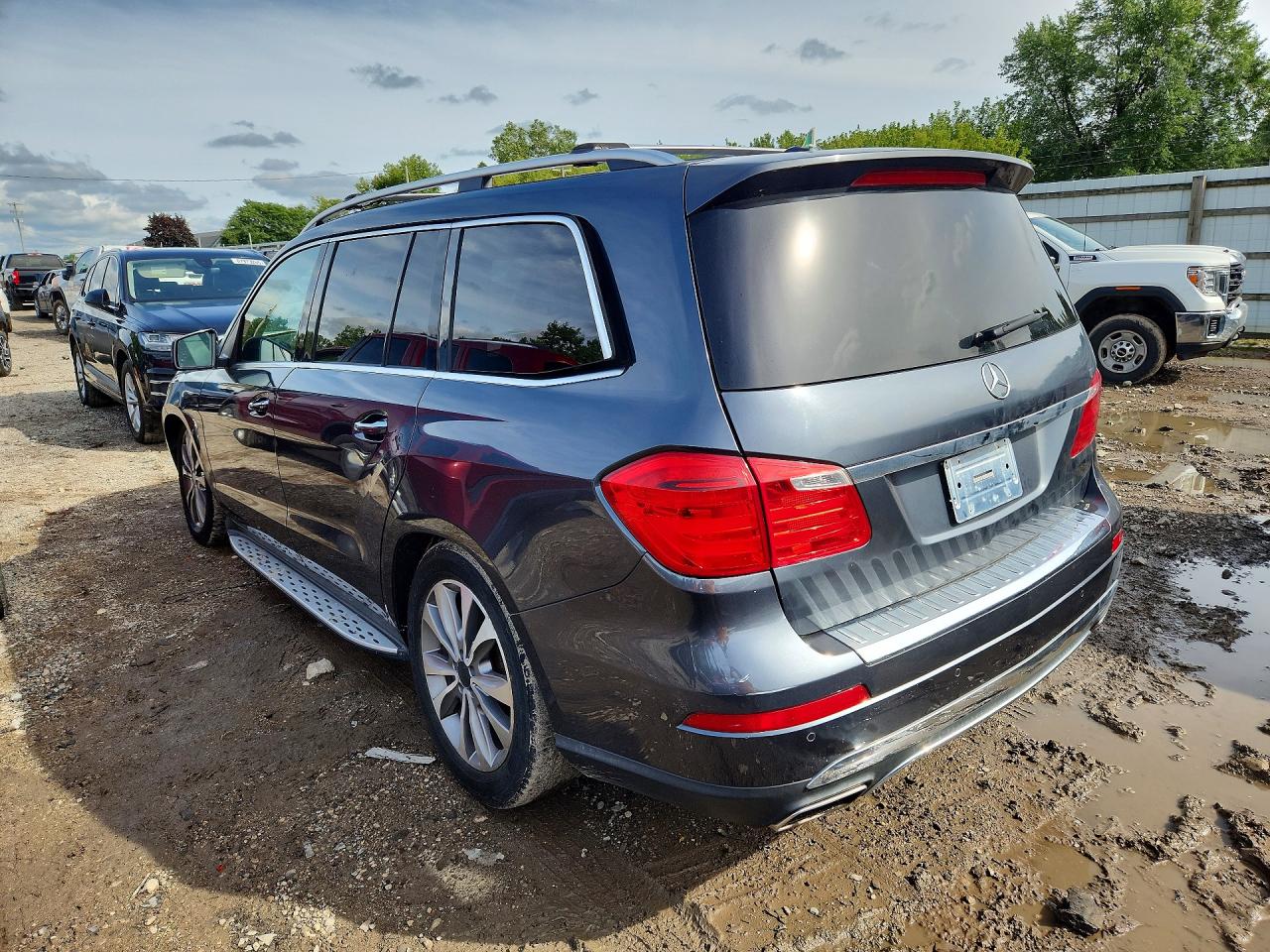 2013 Mercedes-benz Gl 450 4matic Gray vin: 4JGDF7CE9DA102022