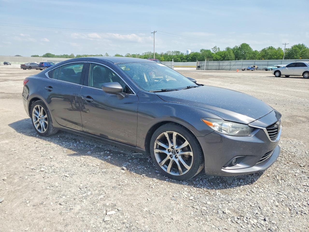 2014 Mazda 6 Grand Touring Gray vin: JM1GJ1W64E1141510