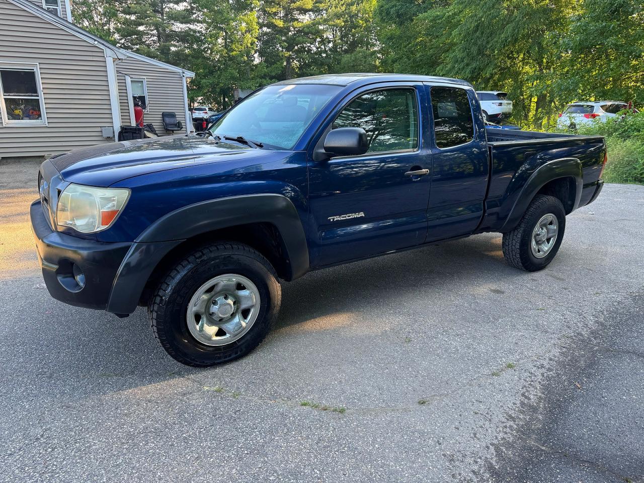 2008 Toyota Tacoma Access Cab Blue vin: 5TEUX42N28Z547537