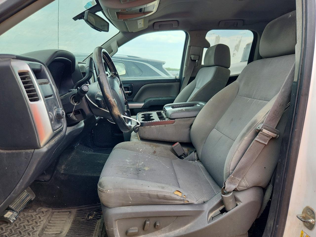 2014 Chevrolet Silverado C1500 Lt White vin: 1GCRCRECXEZ346923