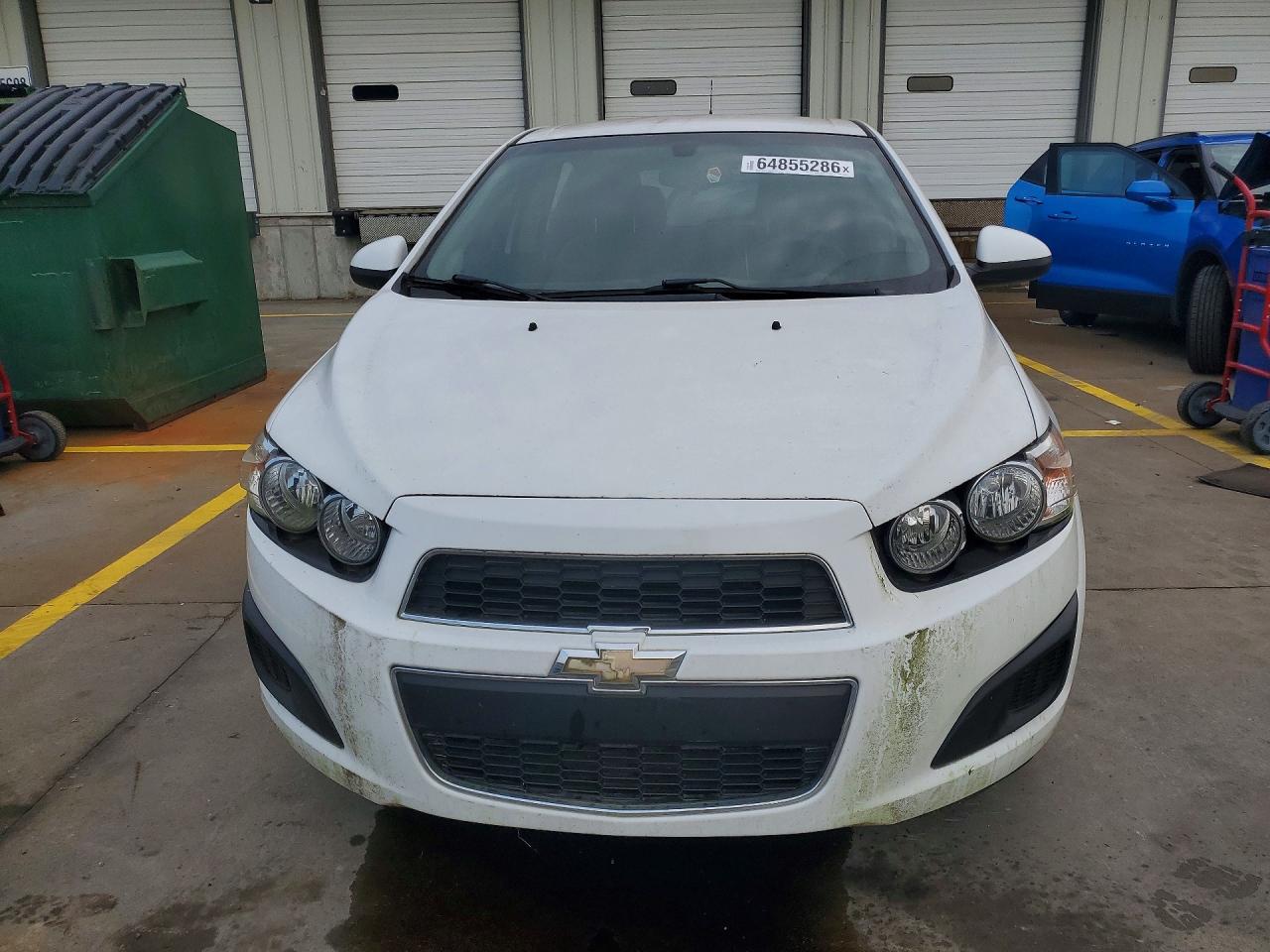2014 Chevrolet Sonic Ls White vin: 1G1JA6SH9E4195595