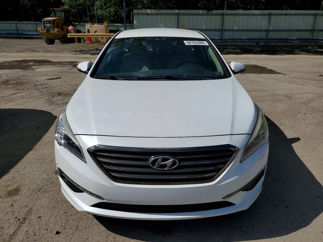 2015 Hyundai Sonata Limited White vin: 5NPE34AF8FH020015