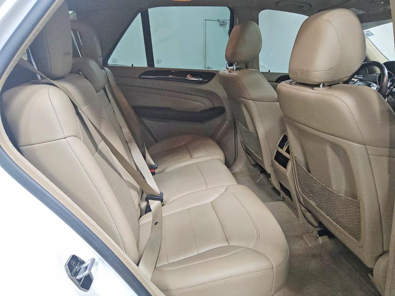 2015 Mercedes-benz Ml 350 4matic White vin: 4JGDA5HB6FA545782