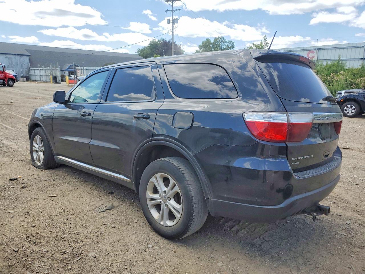 2011 Dodge Durango Express Black vin: 1D4RE2GG8BC664140