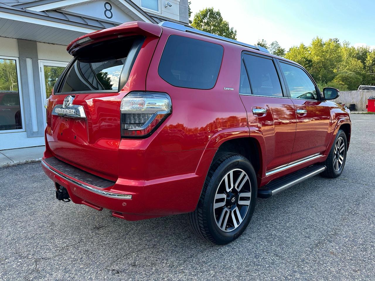 2014 Toyota 4runner Limited Red vin: JTEBU5JR8E5165291