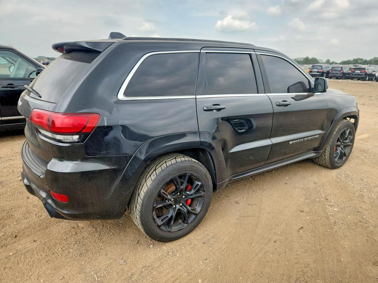 2014 Jeep Grand Cherokee Srt-8 Black vin: 1C4RJFDJ7EC306533