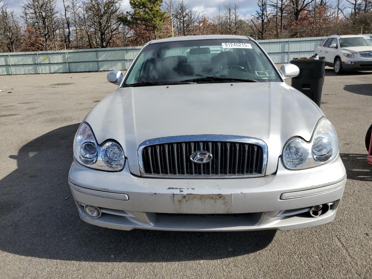 2002 Hyundai Sonata Gl Silver vin: KMHWF25S72A679613