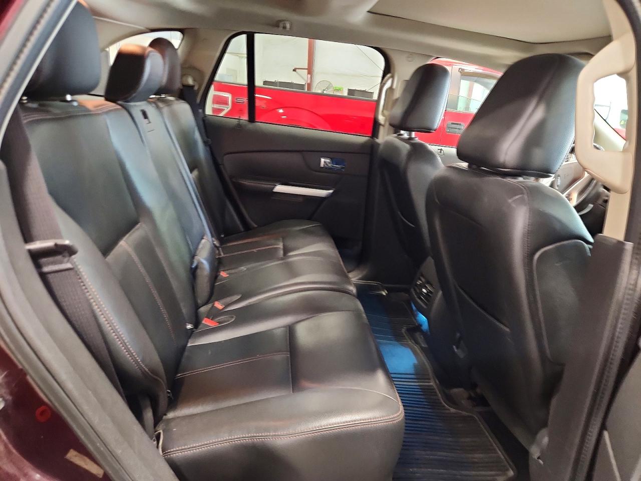 2011 Ford Edge Sel Maroon vin: 2FMDK4JC0BBA37543