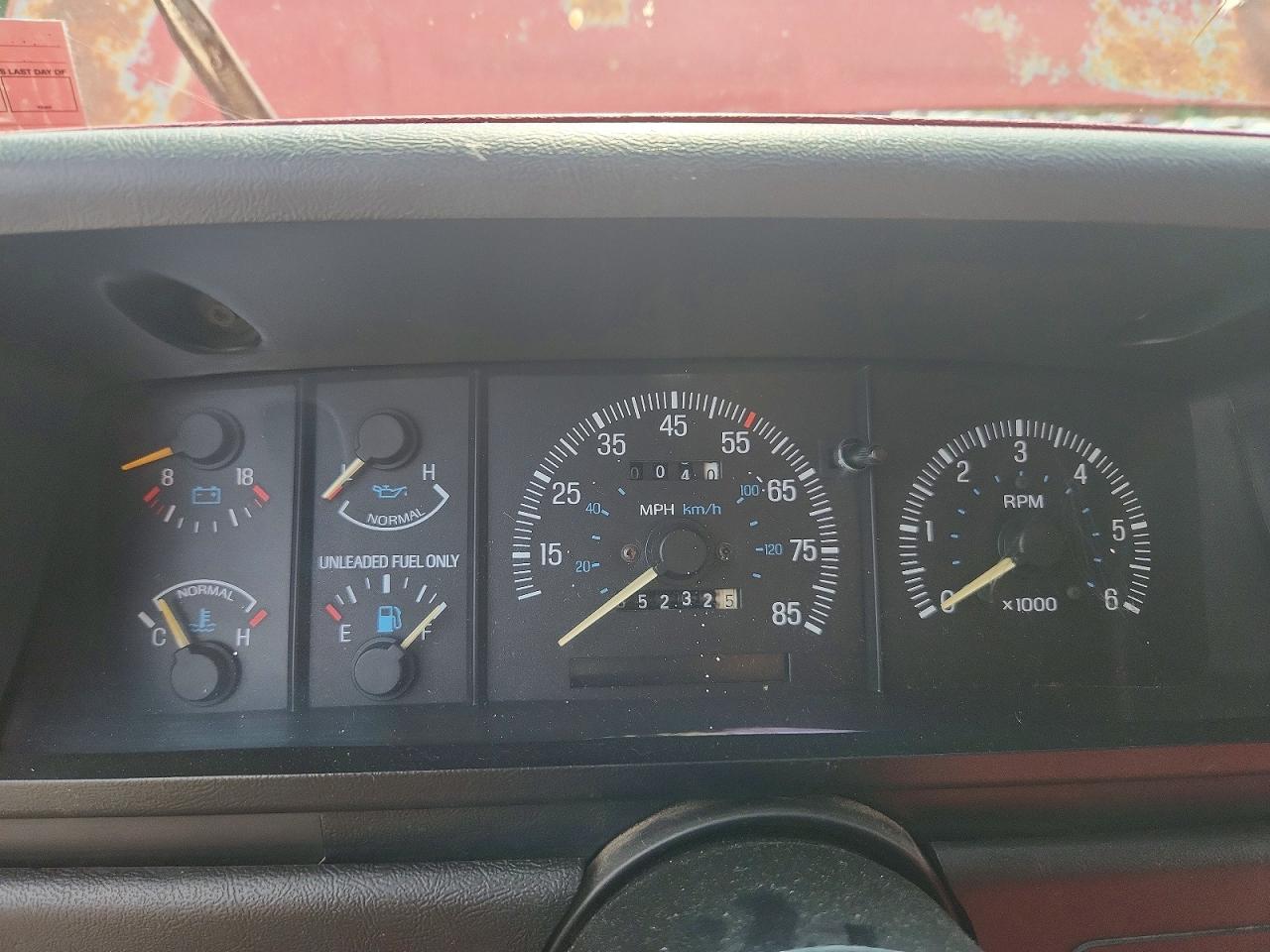 1988 Ford F150 Red vin: 1FTEF15Y3JNB74481