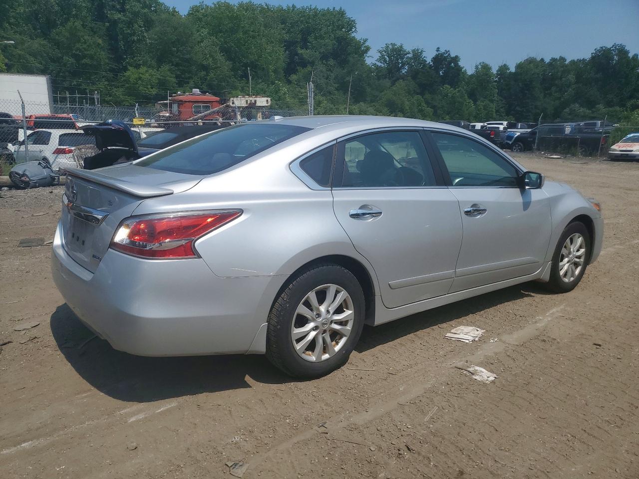 2014 Nissan Altima 2.5 S Silver vin: 1N4AL3AP4EC278632