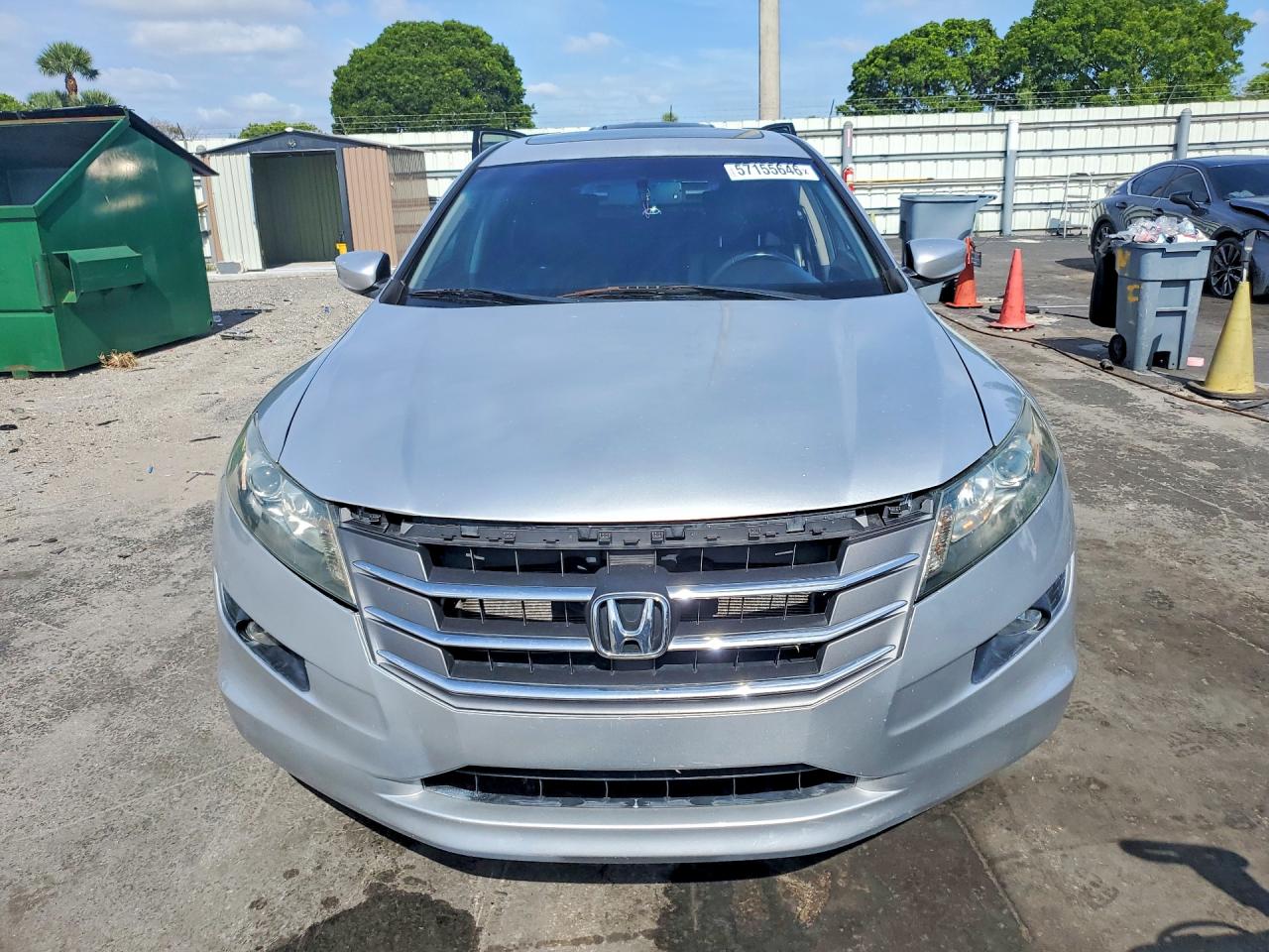 2012 Honda Crosstour Exl Silver vin: 5J6TF1H50CL000756